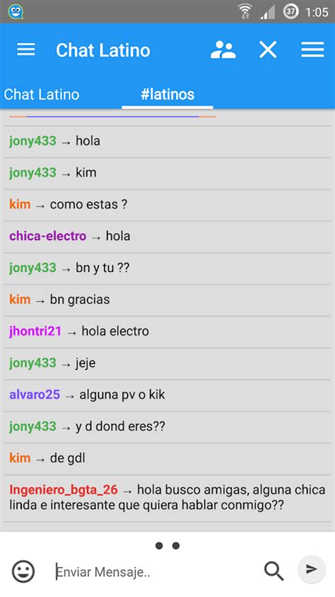 Latin chat